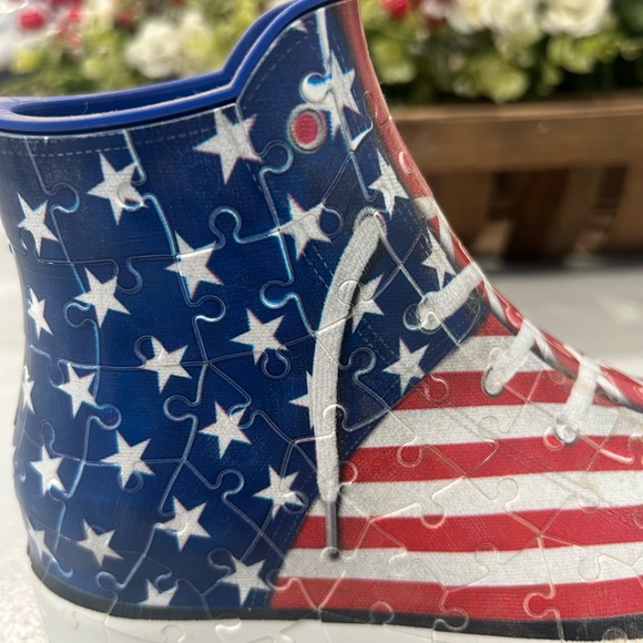 American Style Sneaker 108 pc 3-D 8.4X3X4 Ravensburger Puzzle PREOWNED - Picture 3 of 8